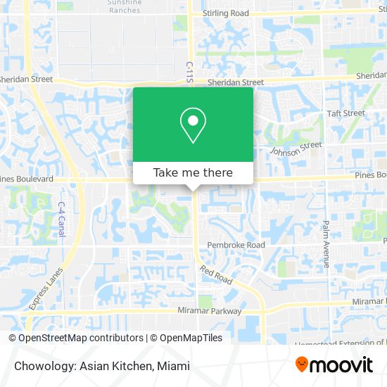 Chowology: Asian Kitchen map