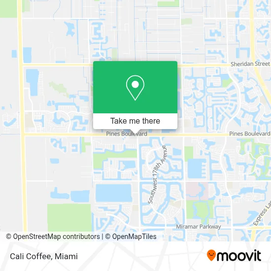 Cali Coffee map