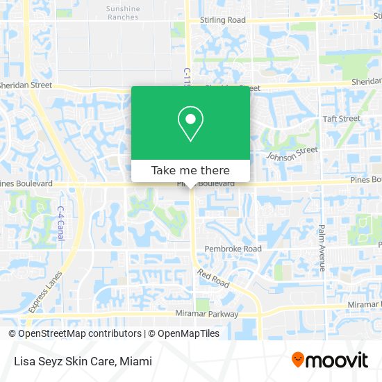 Lisa Seyz Skin Care map