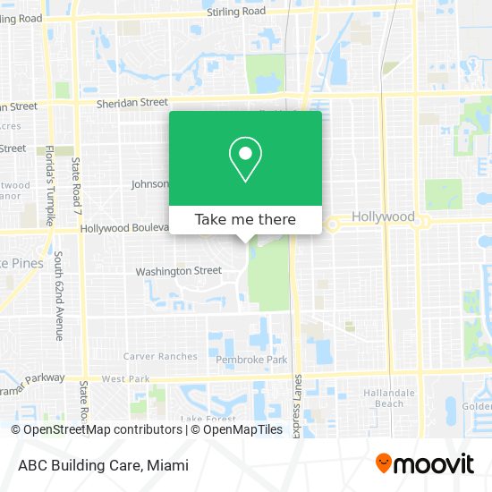 ABC Building Care map