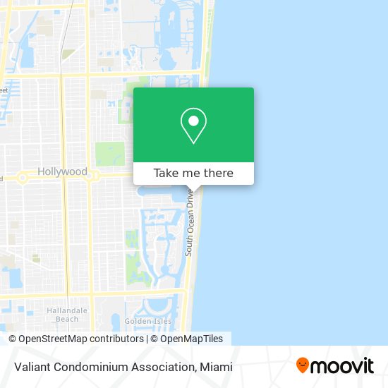 Valiant Condominium Association map