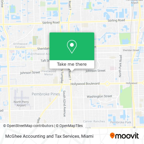 McGhee Accounting and Tax Services map