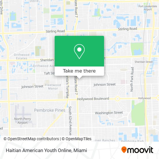 Haitian American Youth Online map