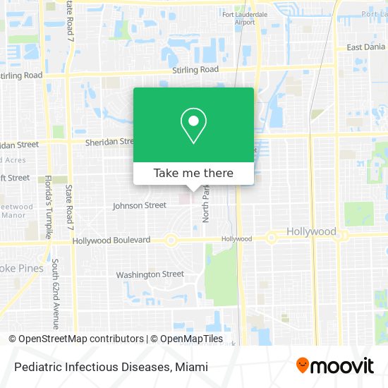 Pediatric Infectious Diseases map