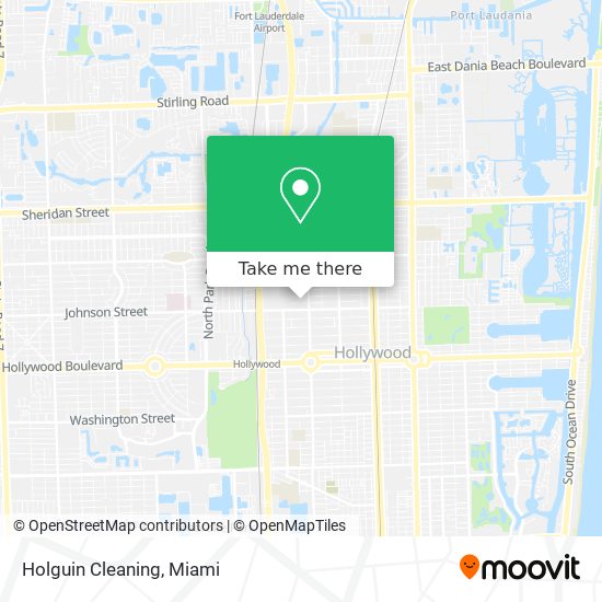 Holguin Cleaning map