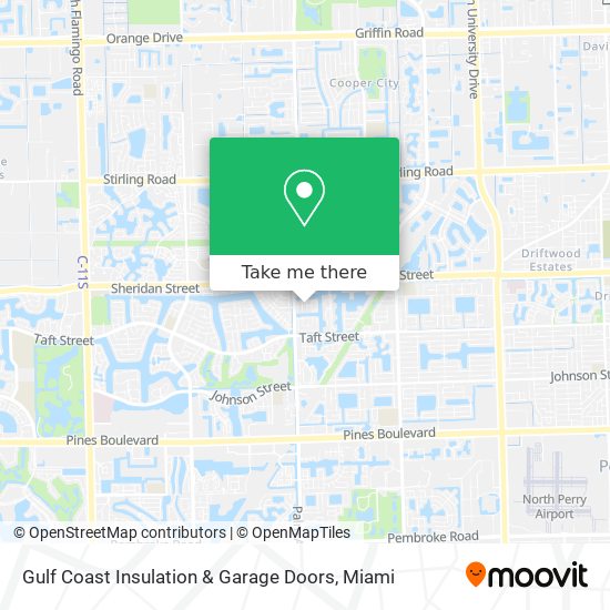 Mapa de Gulf Coast Insulation & Garage Doors