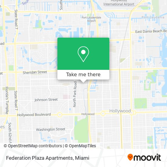 Federation Plaza Apartments map