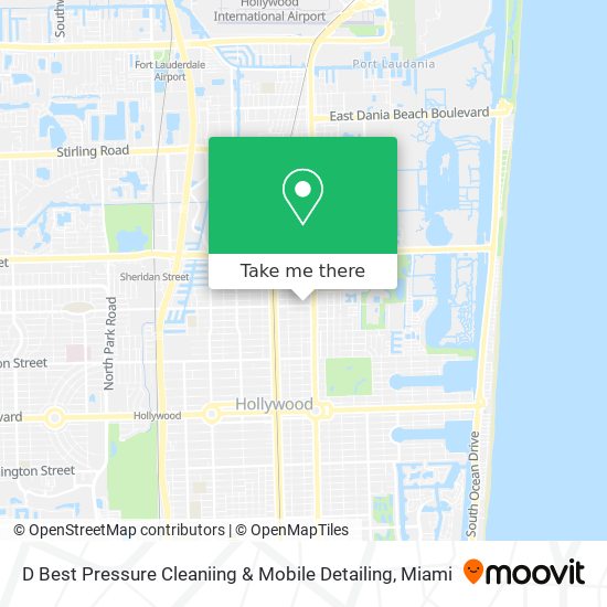 D Best Pressure Cleaniing & Mobile Detailing map