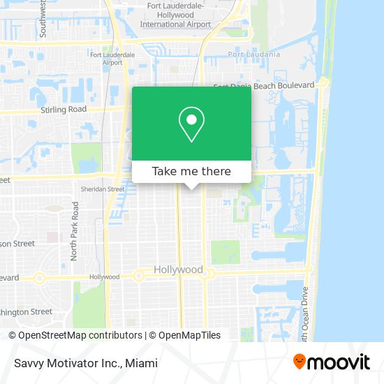 Savvy Motivator Inc. map