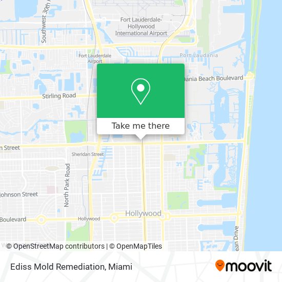 Ediss Mold Remediation map