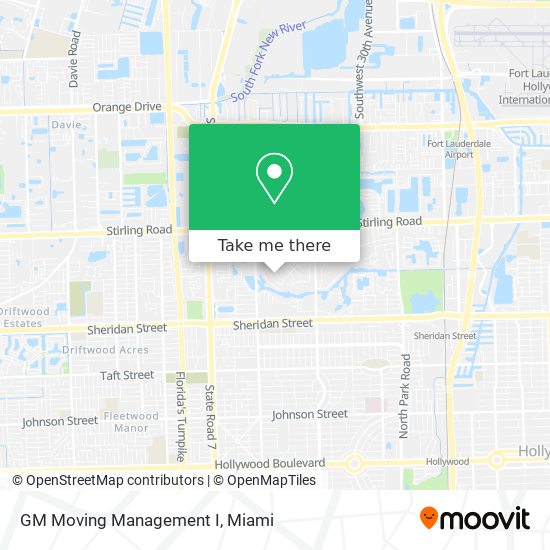 GM Moving Management I map