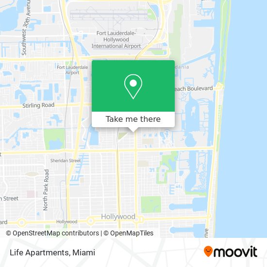 Life Apartments map