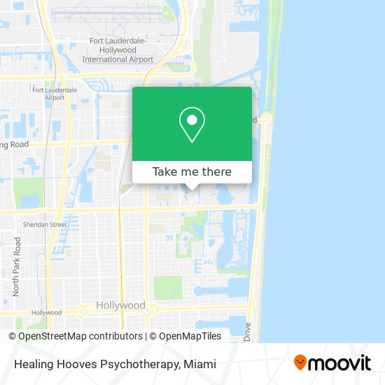 Healing Hooves Psychotherapy map