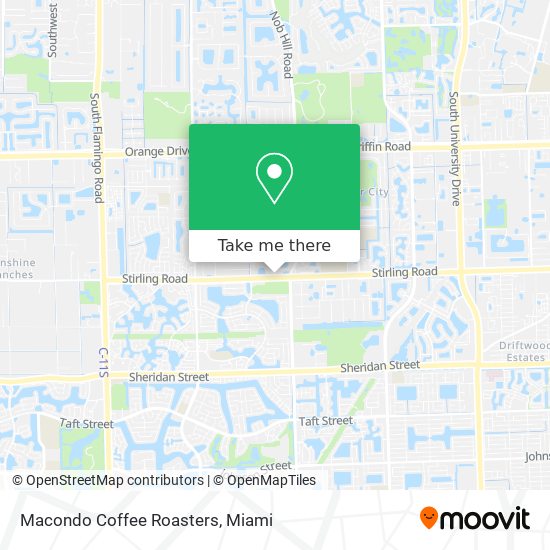 Mapa de Macondo Coffee Roasters