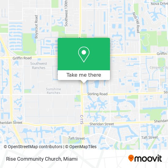 Mapa de Rise Community Church