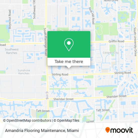 Amandria Flooring Maintenance map