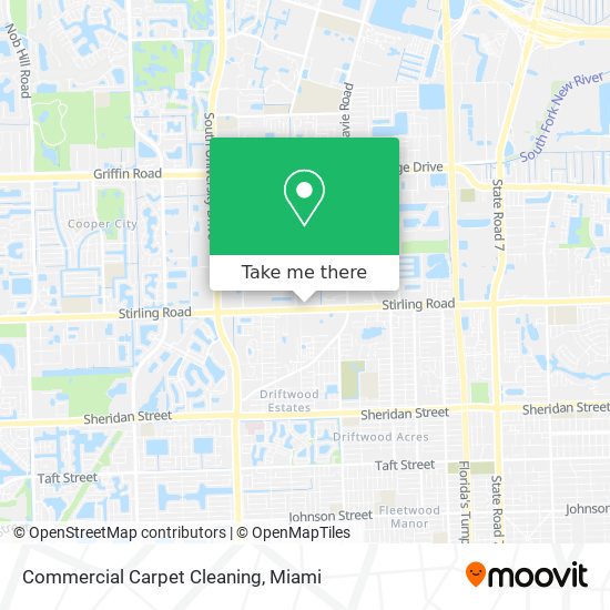 Commercial Carpet Cleaning map