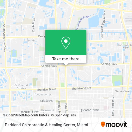 Mapa de Parkland Chiropractic & Healing Center