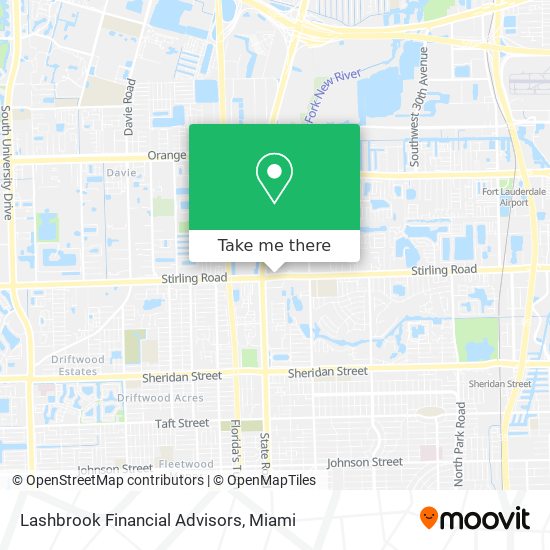 Lashbrook Financial Advisors map