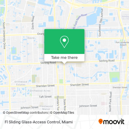 Fl Sliding Glass-Access Control map