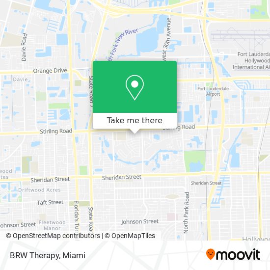 BRW Therapy map