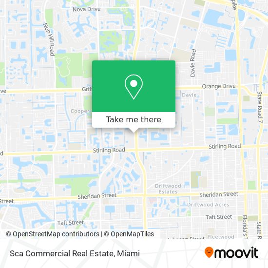 Sca Commercial Real Estate map