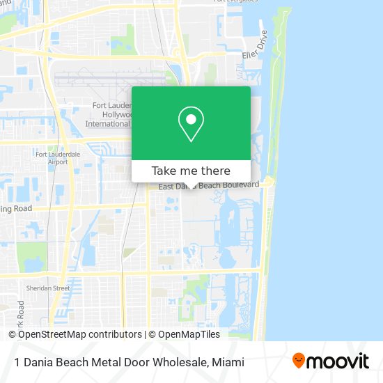 1 Dania Beach Metal Door Wholesale map