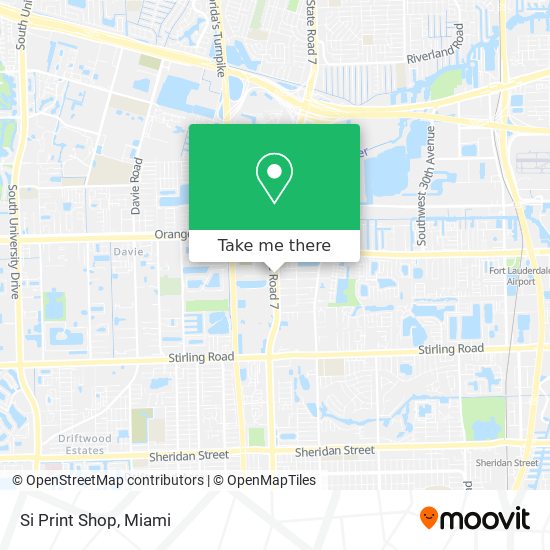 Si Print Shop map