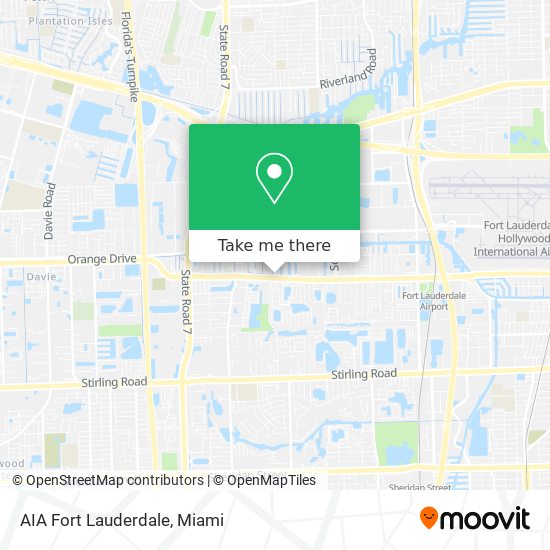 Mapa de AIA Fort Lauderdale