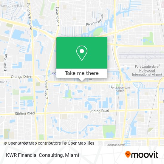 Mapa de KWR Financial Consulting