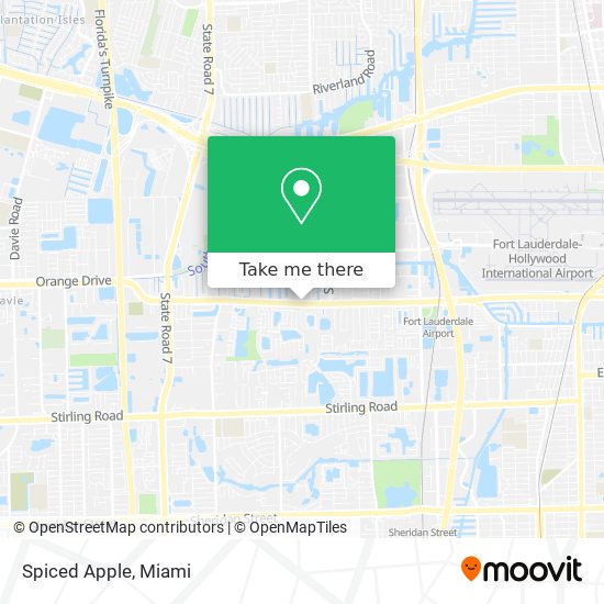 Spiced Apple map