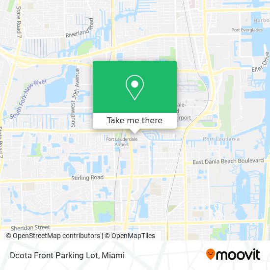 Dcota Front Parking Lot map