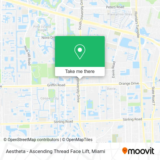 Aestheta - Ascending Thread Face Lift map