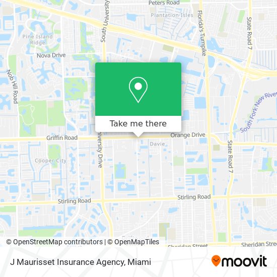 J Maurisset Insurance Agency map