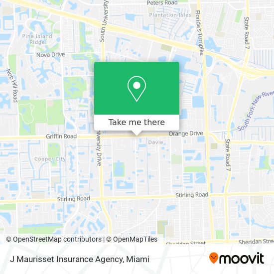 Mapa de J Maurisset Insurance Agency