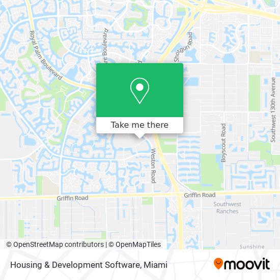 Housing & Development Software map