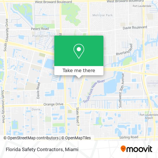 Florida Safety Contractors map