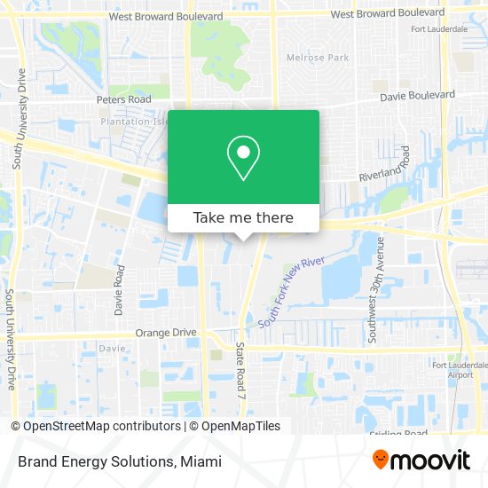 Brand Energy Solutions map