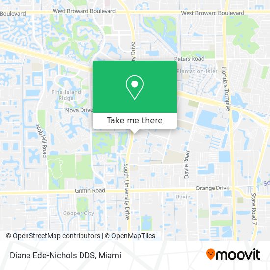 Diane Ede-Nichols DDS map