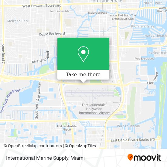 International Marine Supply map