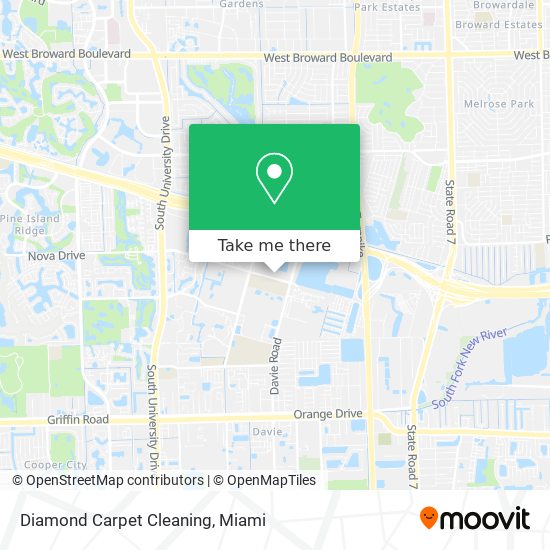 Mapa de Diamond Carpet Cleaning