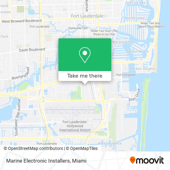 Marine Electronic Installers map