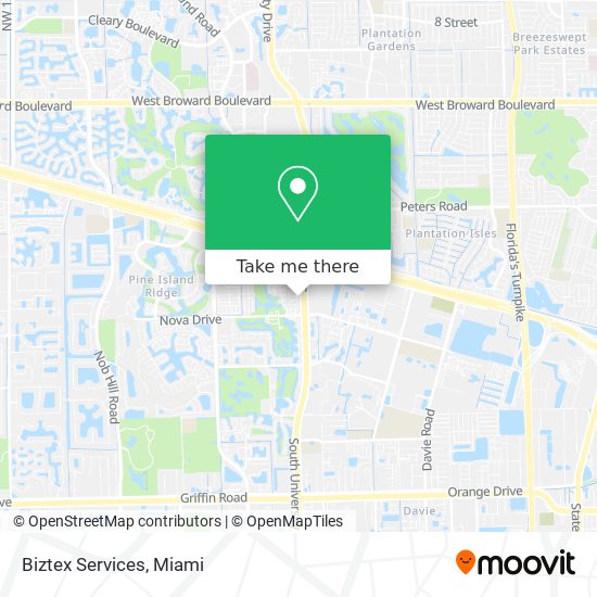 Biztex Services map