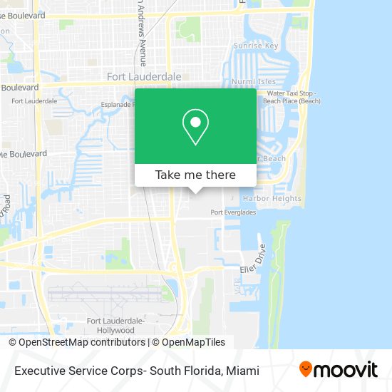 Executive Service Corps- South Florida map
