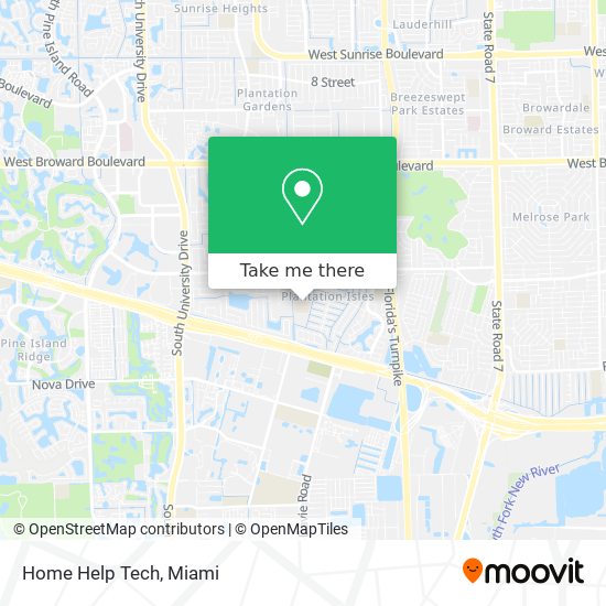 Home Help Tech map