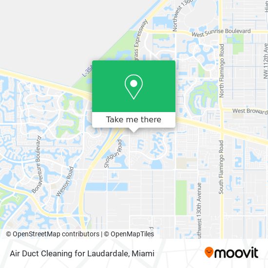 Air Duct Cleaning for Laudardale map