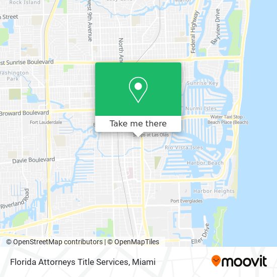 Florida Attorneys Title Services map