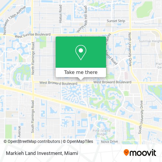 Markieh Land Investment map