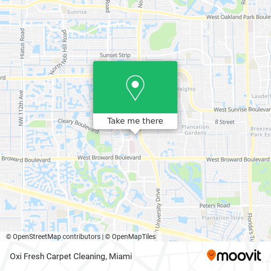 Oxi Fresh Carpet Cleaning map