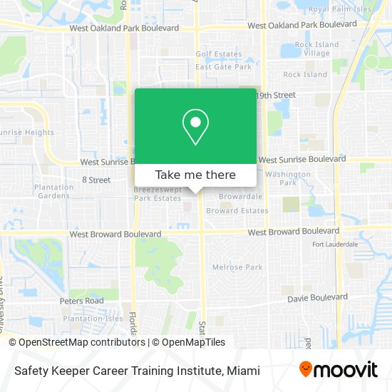 Mapa de Safety Keeper Career Training Institute